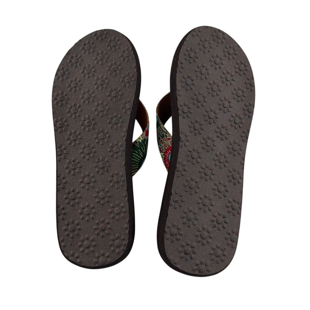 Rocket Dog Women's Natural Spotlight Garden Flip Flop Sandals Size 10 - Picture 10 of 13